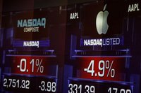 Wall Street'te borsalar satıcılı seyretti