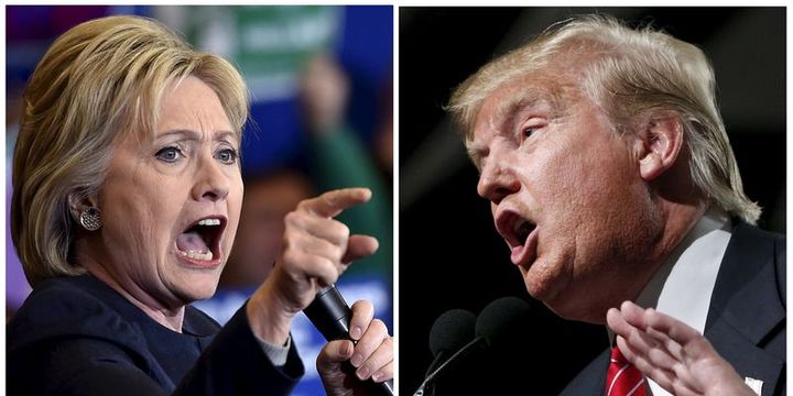 Clinton ve Trump rakiplerine karşı avantaj elde etti