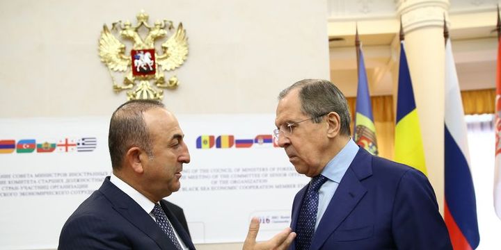 Dışişleri Bakanı Çavuşoğlu, Rus mevkidaşıyla görüştü