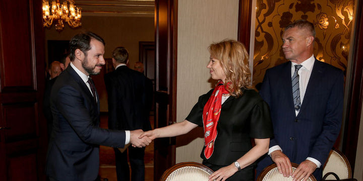 Bakan Albayrak, Gazprom heyetini kabul etti