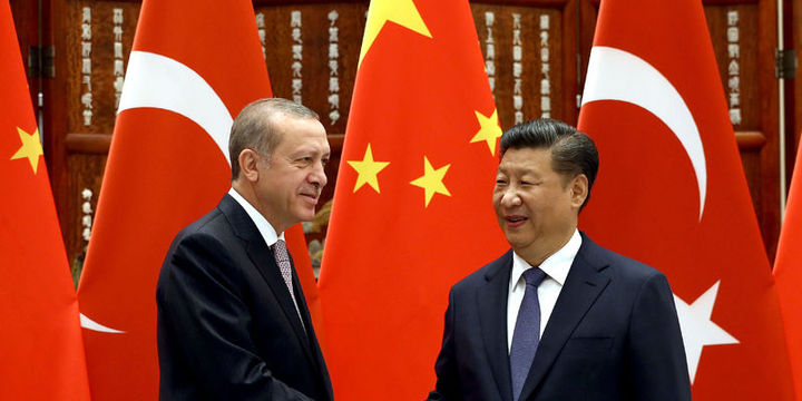 Erdoğan Şi Cinping ile görüştü
