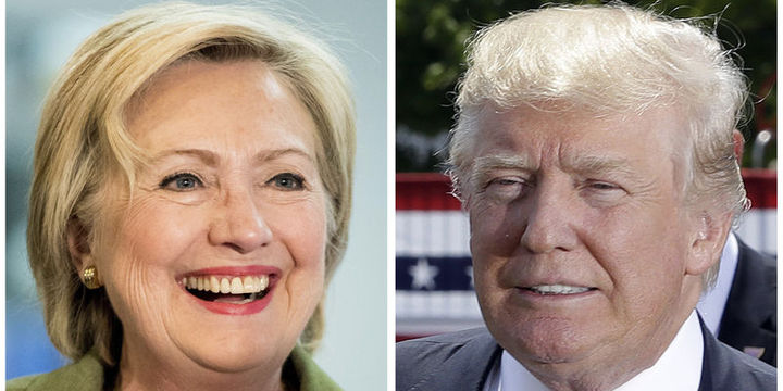 Clinton son ankete göre Trump