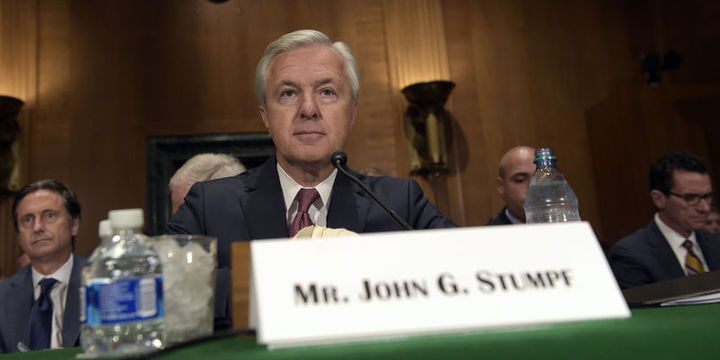 Senatör Warren Wells Fargo CEO