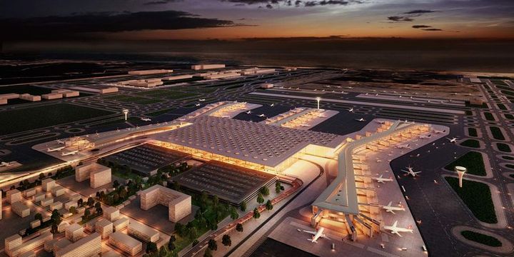Üçüncü havalimanına 250 havayolu şirketi uçacak