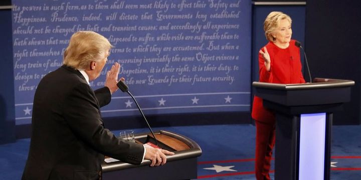 Anketler münazarayı Clinton