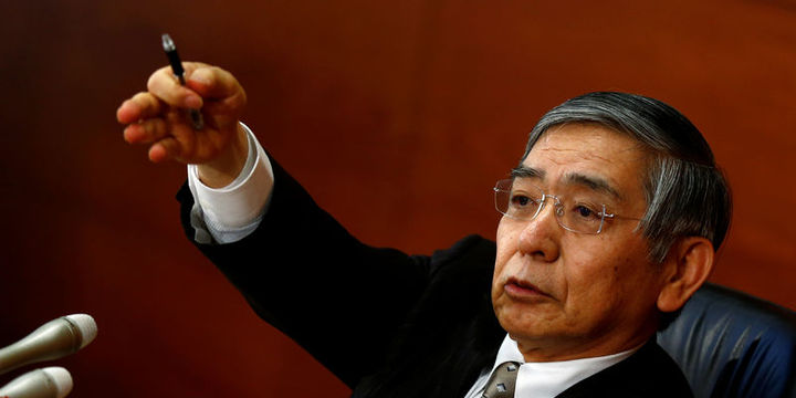 BOJ/Kuroda: Enflasyon hedefine ulaşılırsa faiz artırılır