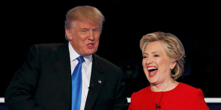 Clinton Trump