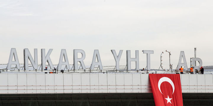 Ankara Yüksek Hızlı Tren (YHT) Garı 29 Ekim