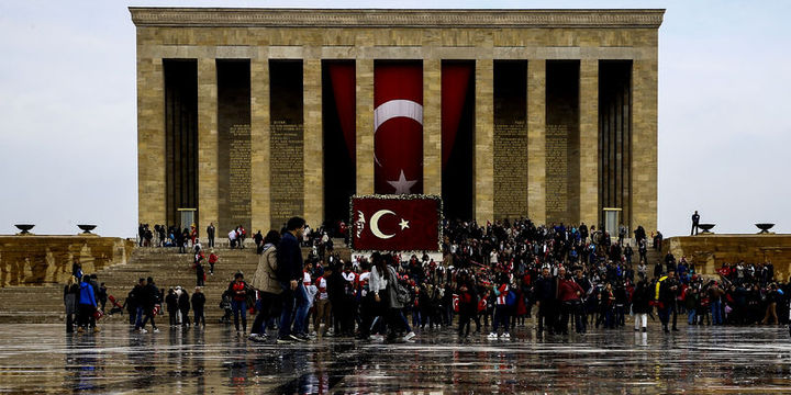Cumhuriyet Bayramı dolayısıyla Anıtkabir