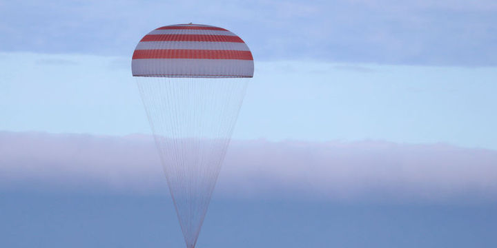 Soyuz kapsülü Dünya