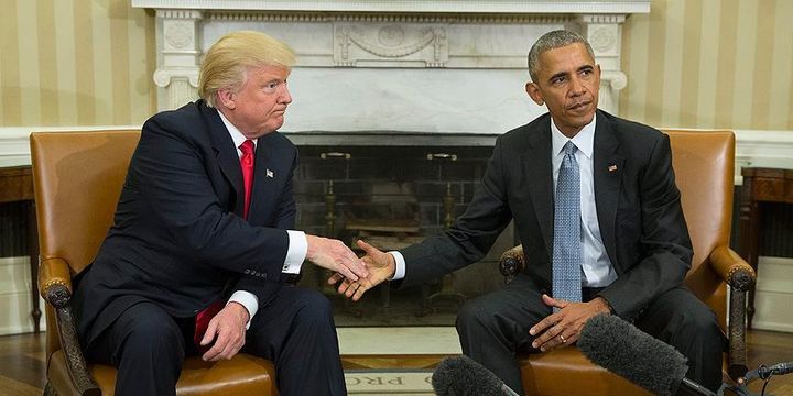 Trump, başkan seçildikten sonra ilk kez Beyaz Saray