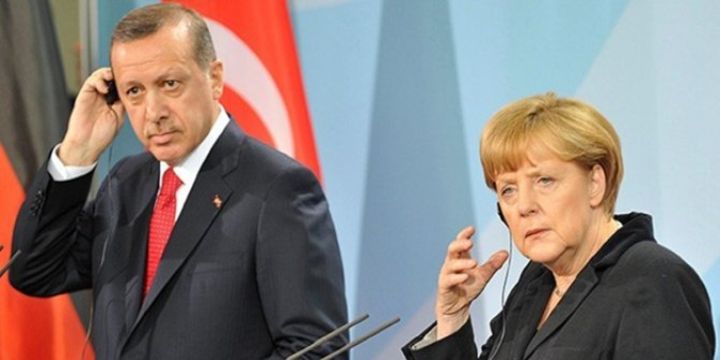 Cumhurbaşkanı Erdoğan ve Angela Merkel görüştü