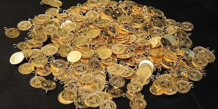 Altının gramı 128,7 liraya yükseldi