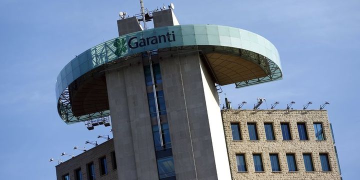 Garanti Bankası 410 milyon TL alacağını 17 milyon TL