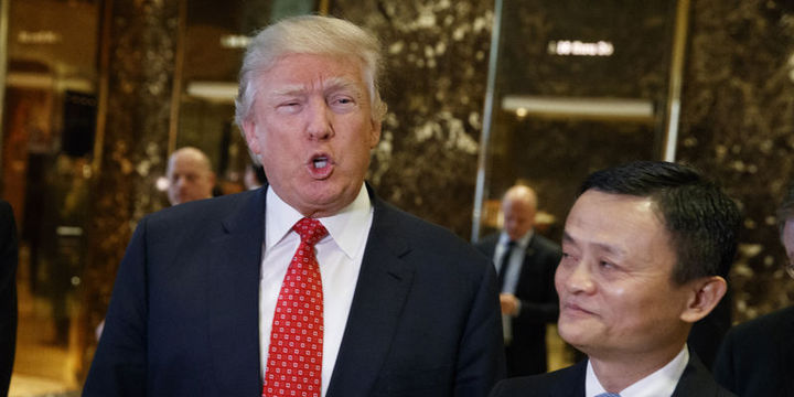 Trump Çinli e-ticaret devi Alibaba