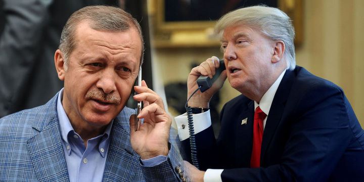 Erdoğan ve Trump telefonda görüştü