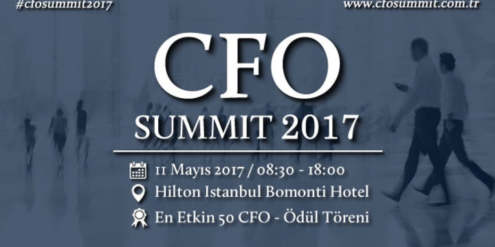 CFO Summit 2017 Tarihi Belli Oldu