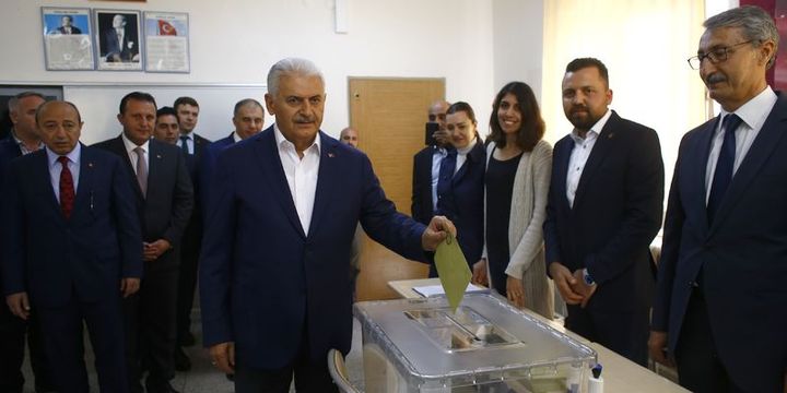 Başbakan Binali Yıldırım oyunu kullandı