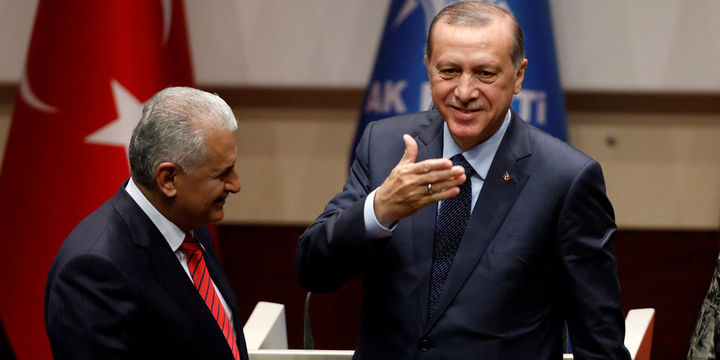 Erdoğan ve Yıldırım Beştepe