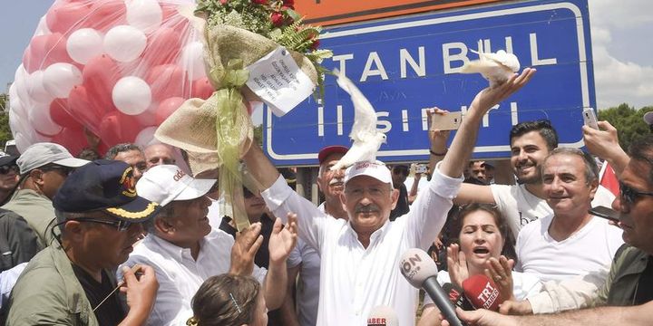 Kılıçdaroğlu yürüyüşünün 23. gününde İstanbul