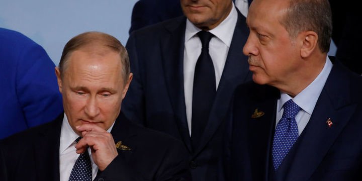 Erdoğan Putin ile görüştü