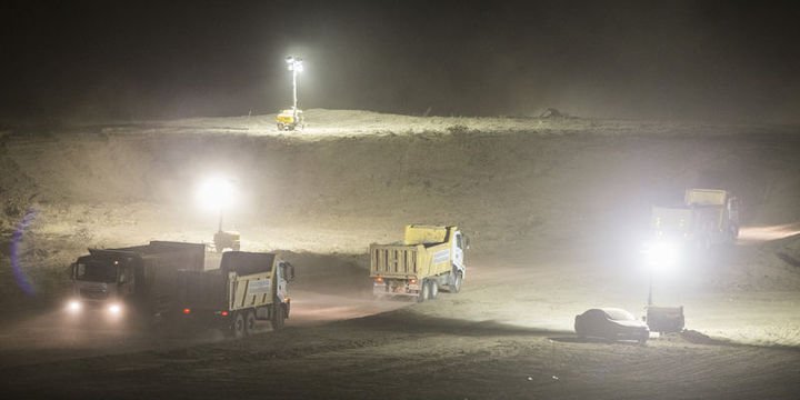 ODTÜ arazisinde yol yapım çalışmalarına başlandı