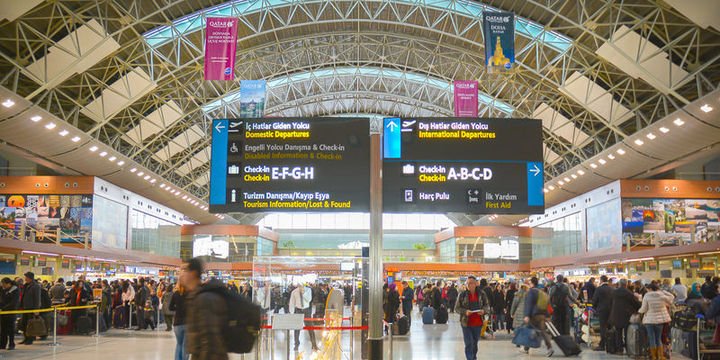 Havayoluyla taşınan yolcu sayısı % 9,9 arttı
