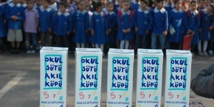 Okul sütü ihalesi yapıldı