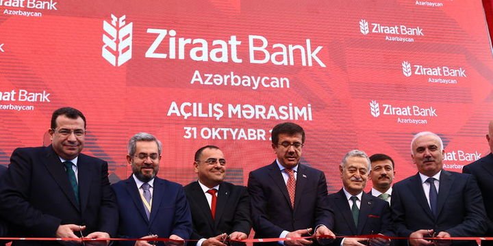Ziraat Bank Azerbaycan açıldı