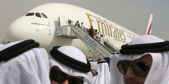 Emirates 20 Airbus A380 uçak almak için imza attı