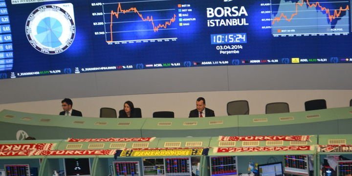 Borsa günün ilk yarısında geriledi