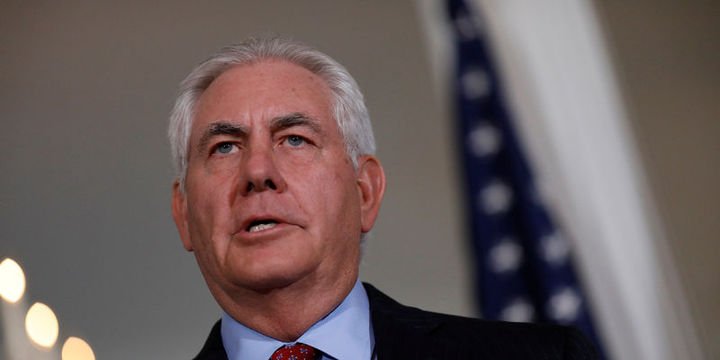 Görevden alınan ABD Dışişleri Bakanı Tillerson