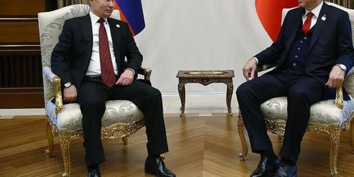 Cumhurbaşkanı Erdoğan ile Putin