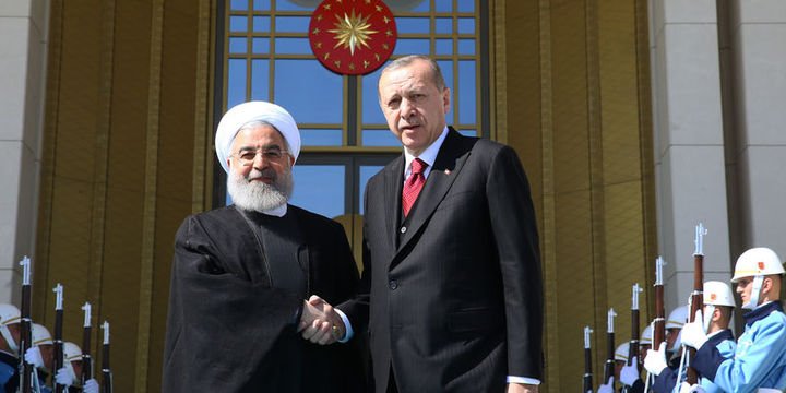 Erdoğan-Ruhani görüşmesi başladı