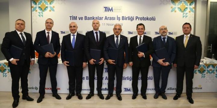 İhracatçılarla 7 banka arasında işbirliği