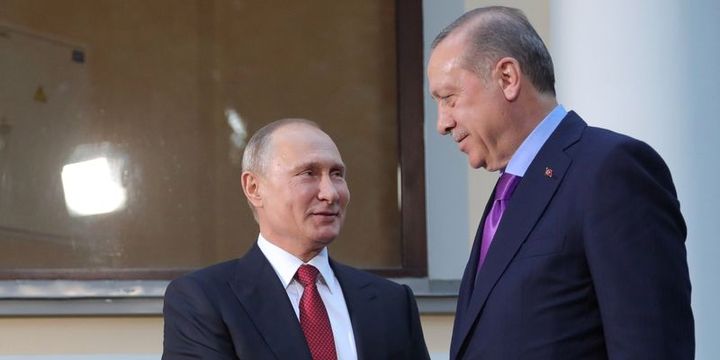Cumhurbaşkanı Erdoğan Putin ile görüştü