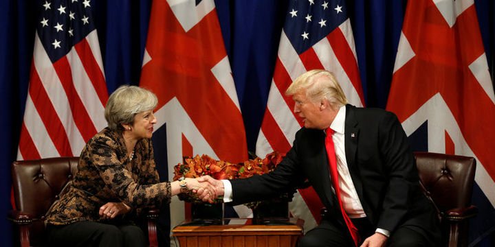 Trump May ile Suriye
