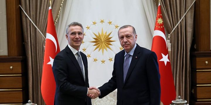 Cumhurbaşkanı Erdoğan NATO Genel Sekreteri Stoltenberg