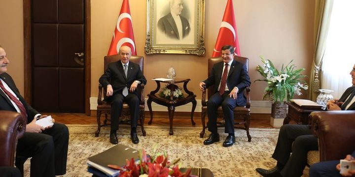 Davutoğlu Bahçeli ile görüşecek